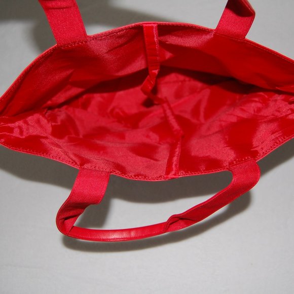 NWOT Lancome Tote Shoulder & Handbag, Base: 14"x5", Height: 14" (22" w straps) - Picture 8 of 11